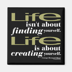 George Bernard Shaw Quote Magnet