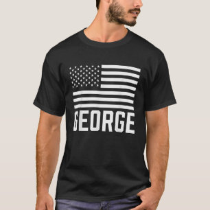 George Birthday Personalized Forename Name Usa T-Shirt