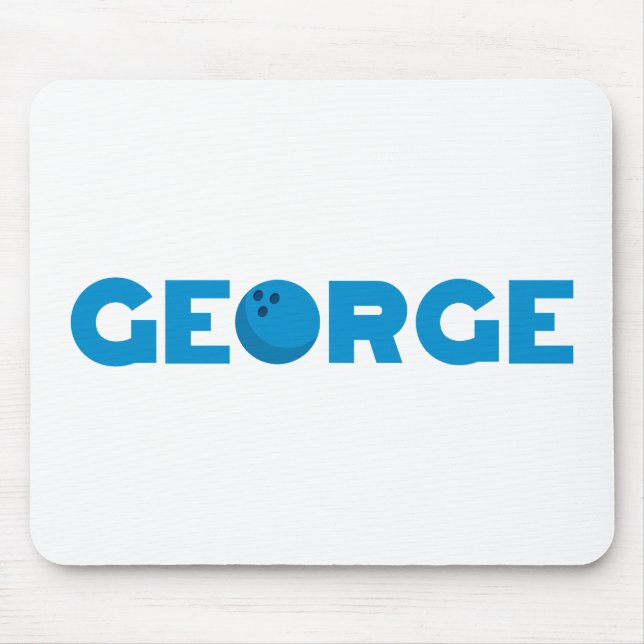 George bowling mouse pad (Front)