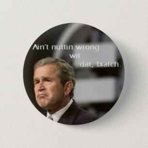 George Bush 2 Inch Round Button