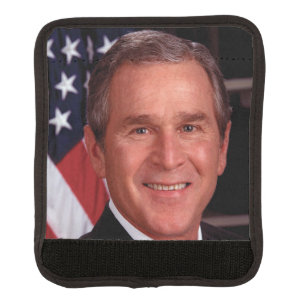 George Bush 43rd US American President  Luggage Handle Wrap