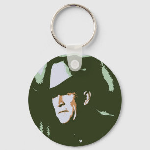 George Bush/Cowboy Keychain