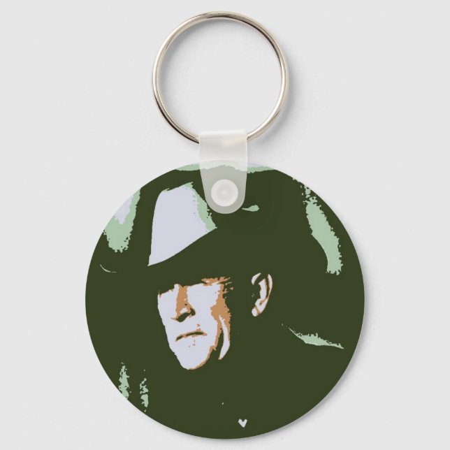 George Bush/Cowboy Keychain (Front)