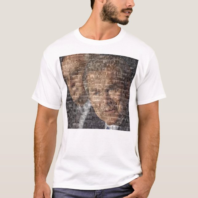 George Bush Darfur Mosaic T-Shirt (Front)