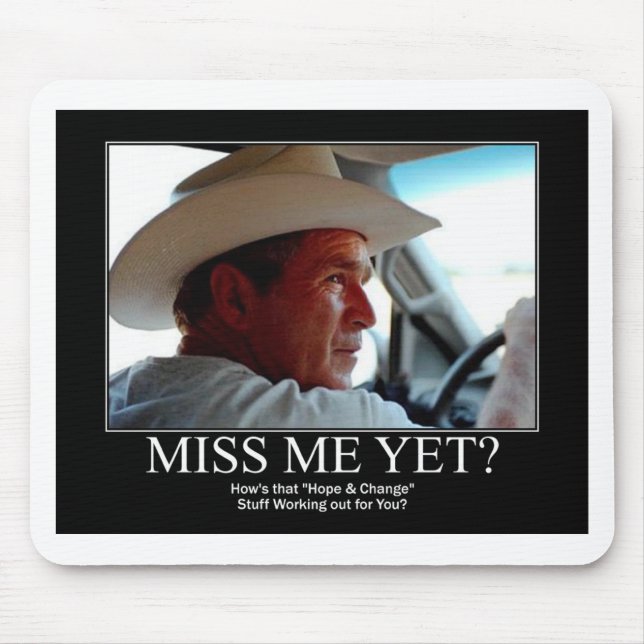 George Bush Mouse Pad (Front)