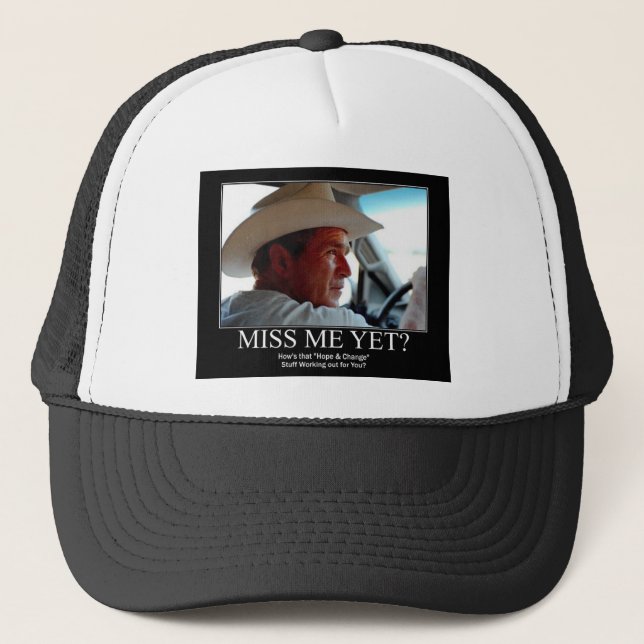 George Bush Trucker Hat (Front)