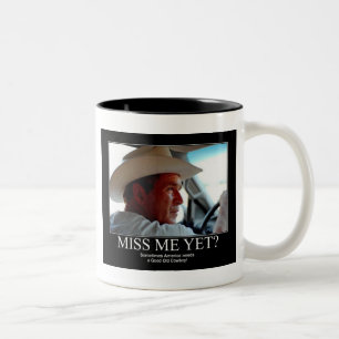 George Bush Two-Tone Coffee Mug