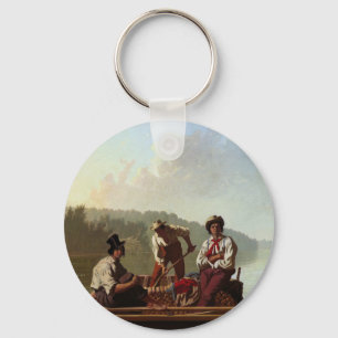 George Caleb Bingham Boatmen on the Missouri Keychain