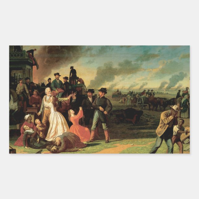 George Caleb Bingham - Order No. 11 Sticker (Front)