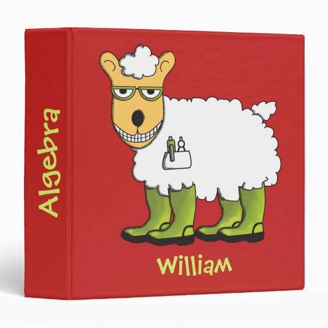 George - c'est un classeur un peu espiègle (Devant/Côté)