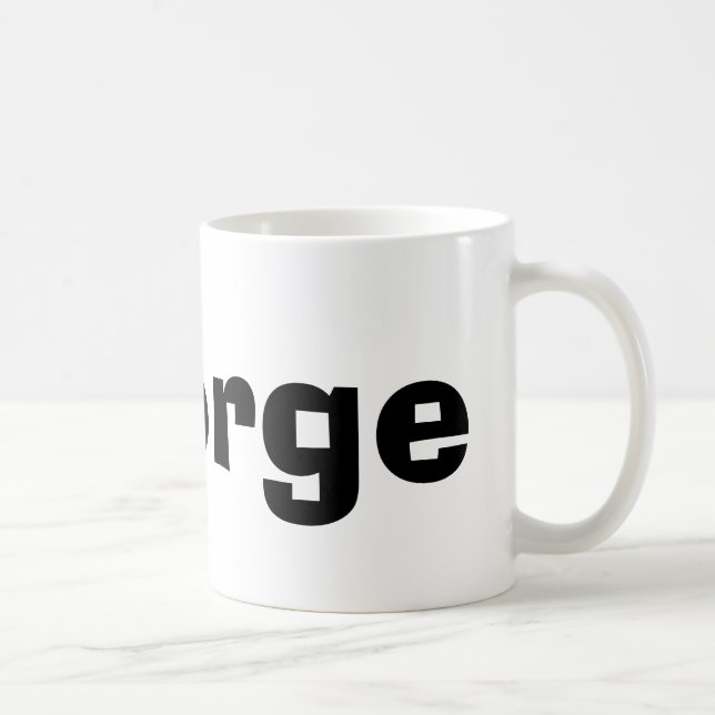 George Coffee Mug (Right)