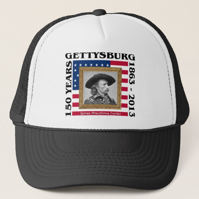 George Custer - 150th Anniversary Gettysburg Trucker Hat (Front)