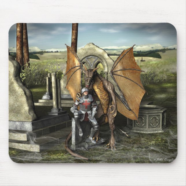 George & Dragon (Mouse Pads) Mouse Pad (Front)