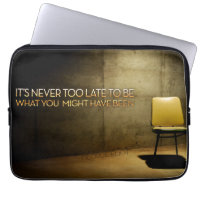 George Eliot Inspirational Quote "Never too late"