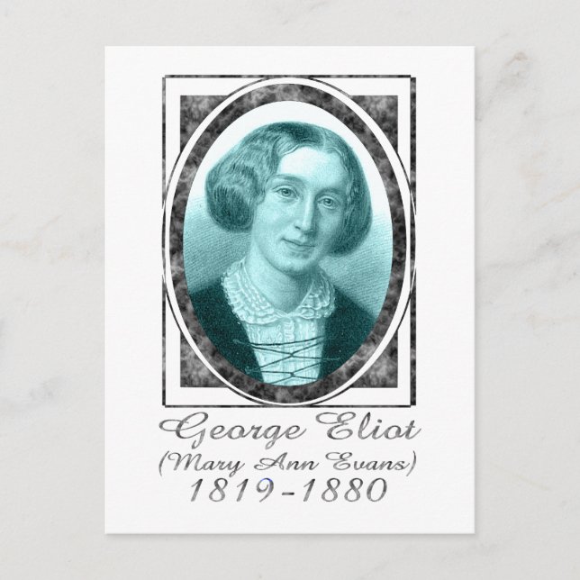 George Eliot Postcard (Front)