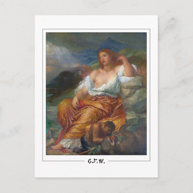 George Frederic Watts #28 - Carte postale Art (Devant)