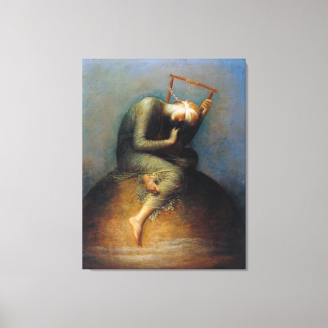 George Frederic Watts: Hope Canvas Print (Front)