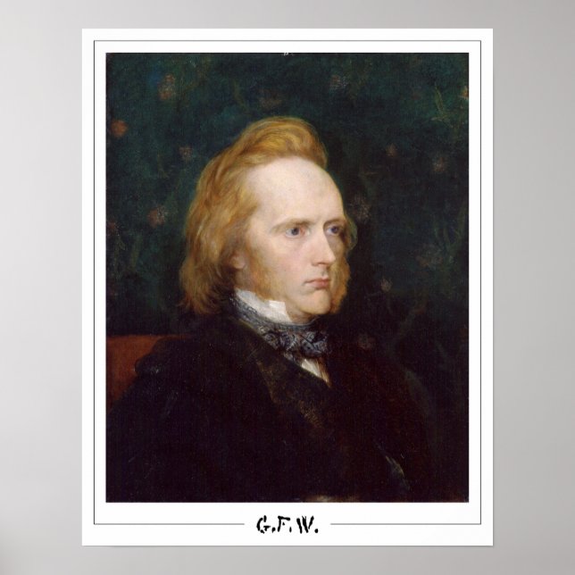 George Frederic Watts Poster d'art Zedign #15 (Devant)