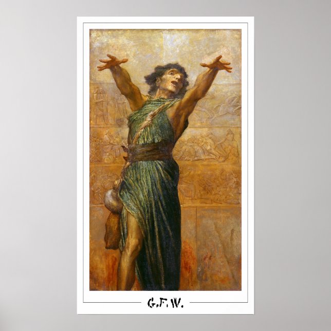 George Frederic Watts Zedign Affiche d'art #16 (Devant)