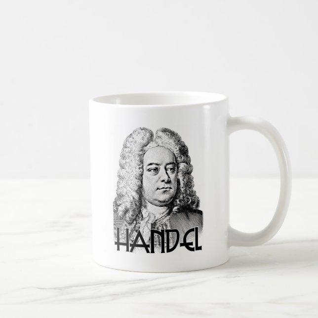 George Frideric Handel Coffee Mug (Right)