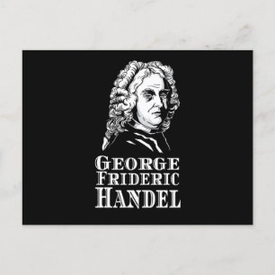 George Frideric Handel Portrait Postcard