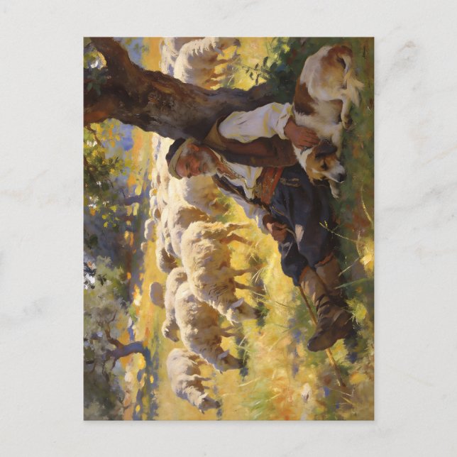 George (Geṓrgios) – “What Remains” Holiday Postcard (Front)