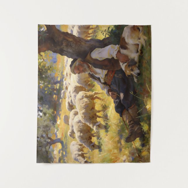 George (Geṓrgios) – “What Remains” Tapestry (Front)