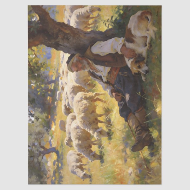 George (Geṓrgios) – “What Remains” Tissue Paper (Front)