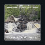 George H. Crosby Manitou State Park Magnet<br><div class="desc">Celebrate the Minnesota State Parks and relive memories with this George H. Crosby Manitou State Park magnet. This Minnesota State Park was the first park in the system to be designed primarily for backpackers and remains a backpack-only park. The trails can be challenging, but you are rewarded with waterfalls cascading...</div>