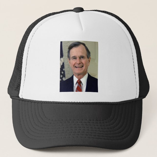 George H. W. Bush 41 Trucker Hat (Front)