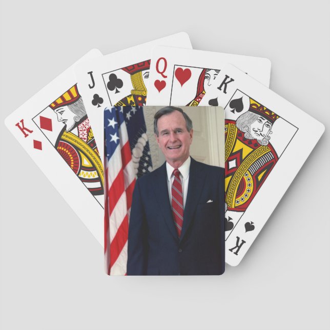 George H. W. Bush Playing Cards (Back)