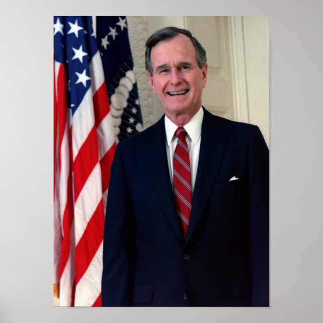 George H. W. Bush Poster (Front)