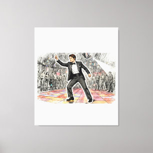 George Hamilton (Resident evil outbreak) Canvas Print