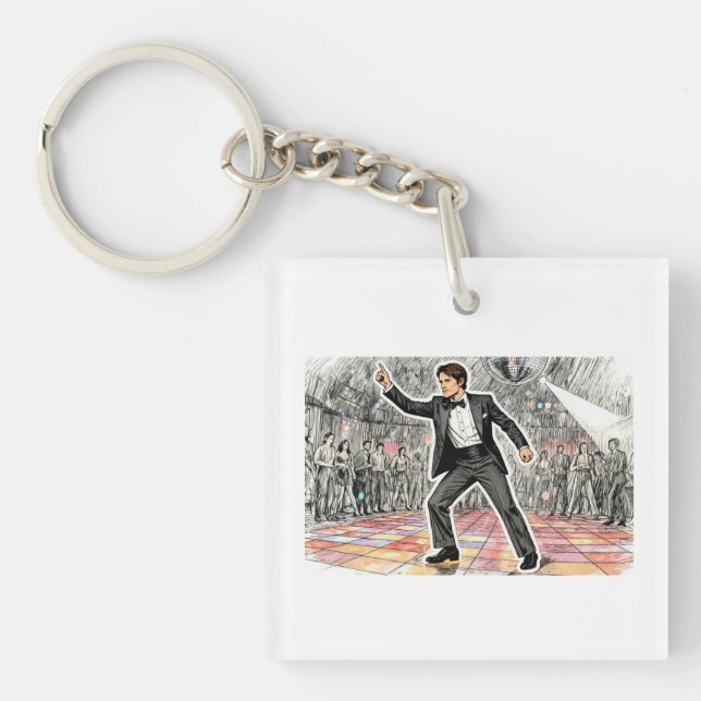 George Hamilton (Resident evil outbreak) Keychain (Front)