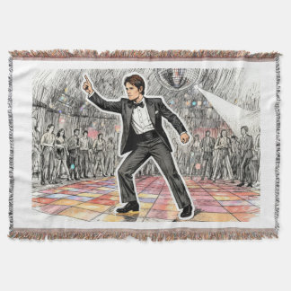 George Hamilton (Resident evil outbreak) Throw Blanket