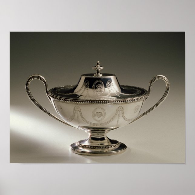 George III sauce tureen and cover Poster (Front)