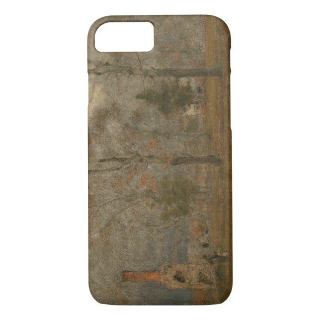 George Inness - Grey Day, Goochland Case-Mate iPhone Case (Back)
