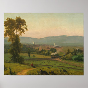 George Inness - The Lackawanna Valley Poster