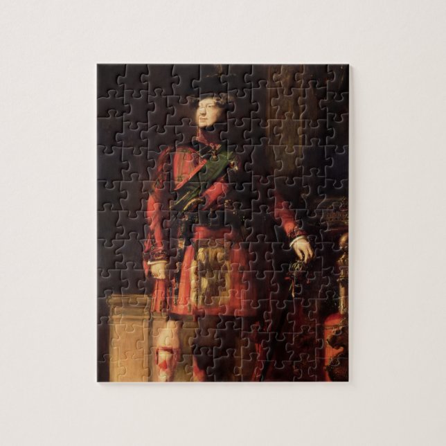 George IV Jigsaw Puzzle (Vertical)