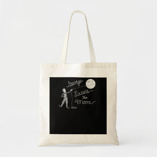 George Lassos the Moon Tote Bag