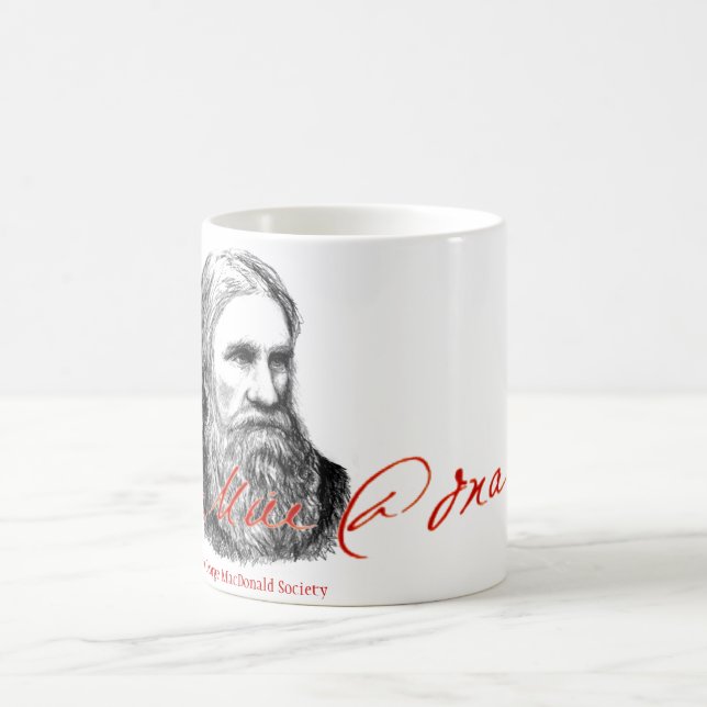 George MacDonald Portrait-Signature Mug (Center)