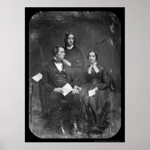 George Marsh Family Daguerreotype 1845 Poster