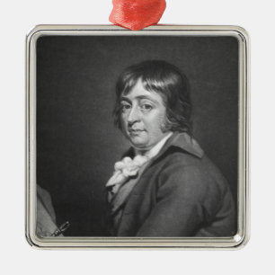 George Morland, engraved by William Ward, 1805 Metal Ornament