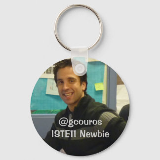 george newbie pic, @gcourosISTE11 Newbie Keychain