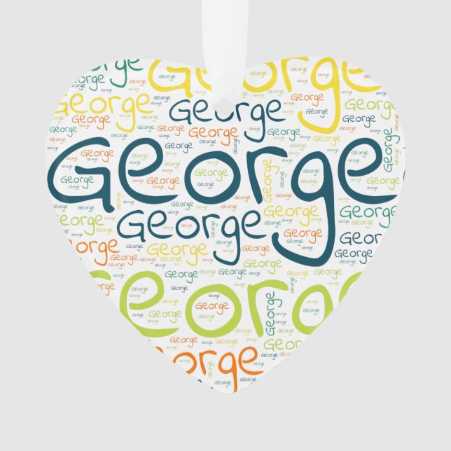 George Ornament (Front)