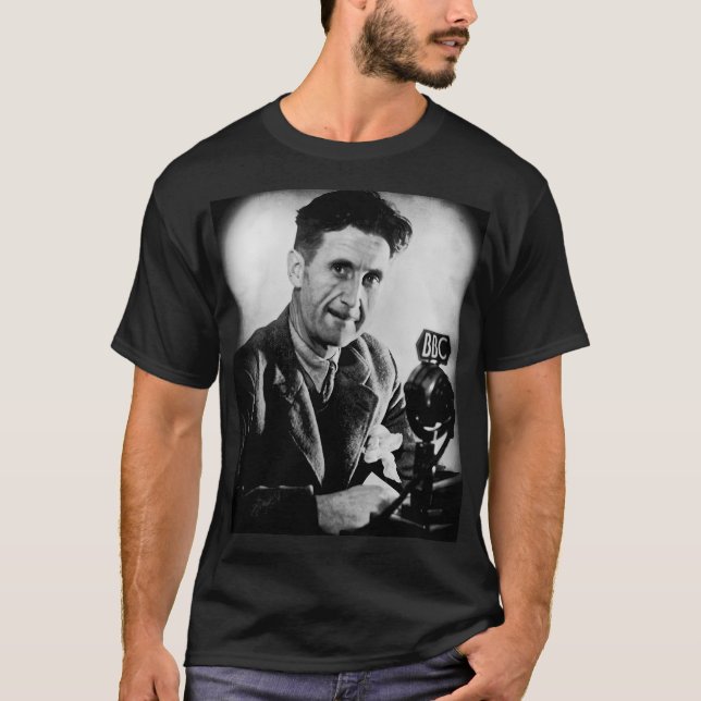 George Orwell at the BBC T-Shirt (Front)