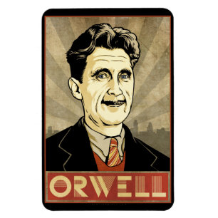 George Orwell Premium Magnet
