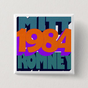 George Orwell’s 1984 2 Inch Square Button