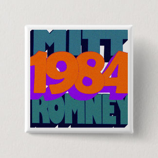 George Orwell’s 1984 2 Inch Square Button