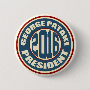 George Pataki for President in 2016 2 Inch Round Button